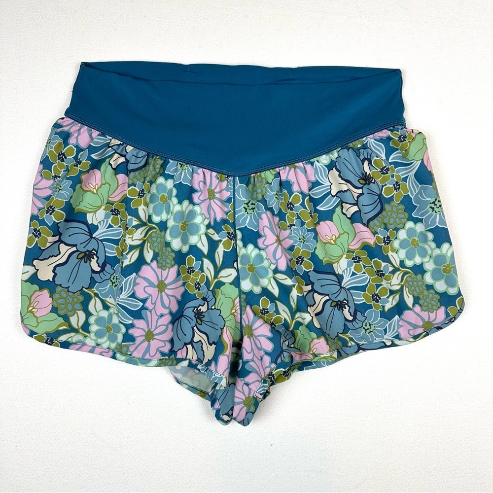 Offline‎ by Aerie  Floral Shorts with Inside Short Athleisure Outdoors